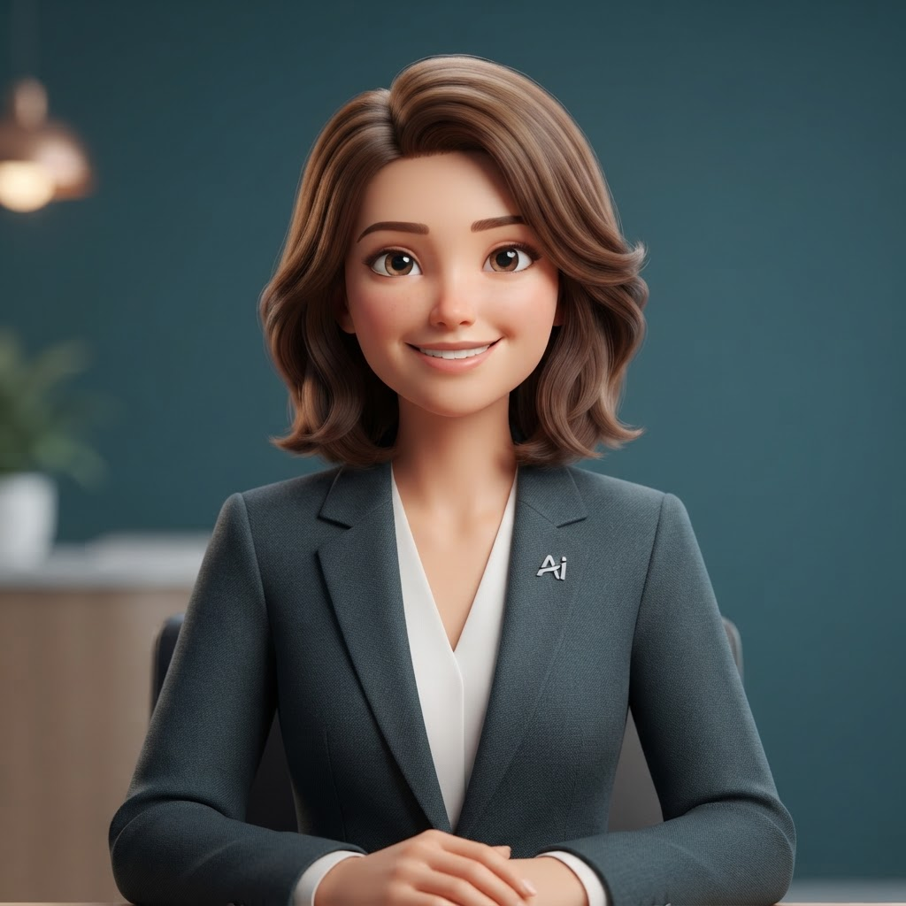 AI receptionist avatar